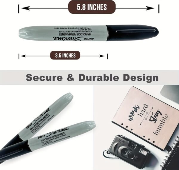 Diversion Safe Sharpie Marker – Stash Safe - Usable Pen with Hidden Compartment for Cash & Pills Etc. - Image 13