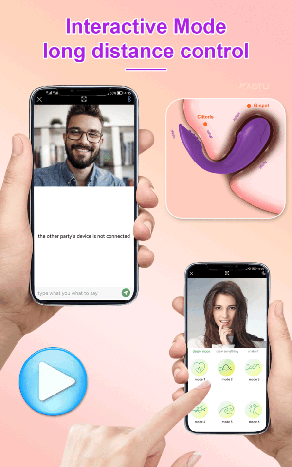 App-Controlled Bluetooth Vibrator Egg – G-Spot & Panty Play Stimulator - Image 11