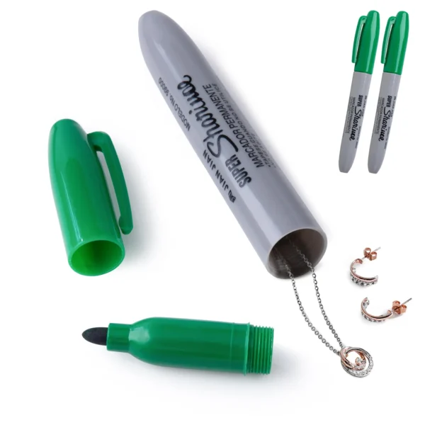 Diversion Safe Sharpie Marker – Stash Safe - Usable Pen with Hidden Compartment for Cash & Pills Etc. - Image 8