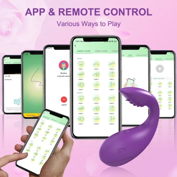 App-Controlled Bluetooth Vibrator Egg – G-Spot & Panty Play Stimulator - Image 3