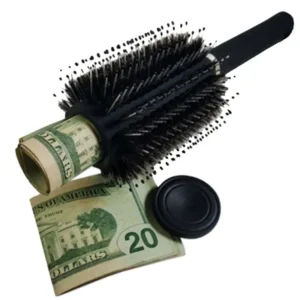 Hidden Hairbrush Diversion Safe –Stash Safe–Secret Storage in Plain Sight