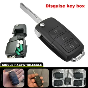 Dummy Car Key Stash Box – Diversion Safe - Stash Safe For Micro Storage