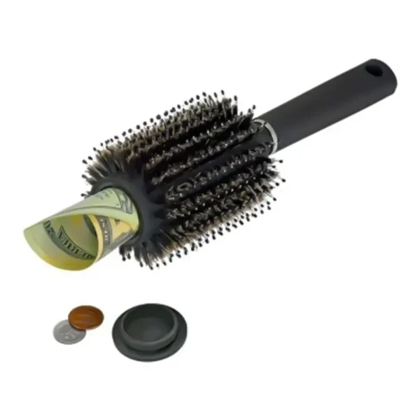 Hidden Hairbrush Diversion Safe –Stash Safe–Secret Storage in Plain Sight - Image 3